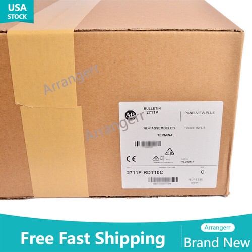 2711P-RDT10C PanelView Plus Brand New AB 2711P-RDT10C US Free Tax