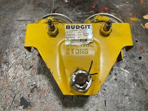 BUDGIT 509149-2 CATALOG 81 1/2 METRIC T TON 1100 LBS I-BEAM TROLLEY