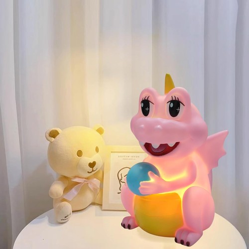Baby Dragon Nightlight: 7 Colors, Touch or Remote Control, Durable Nursery Light - Picture 6 of 8