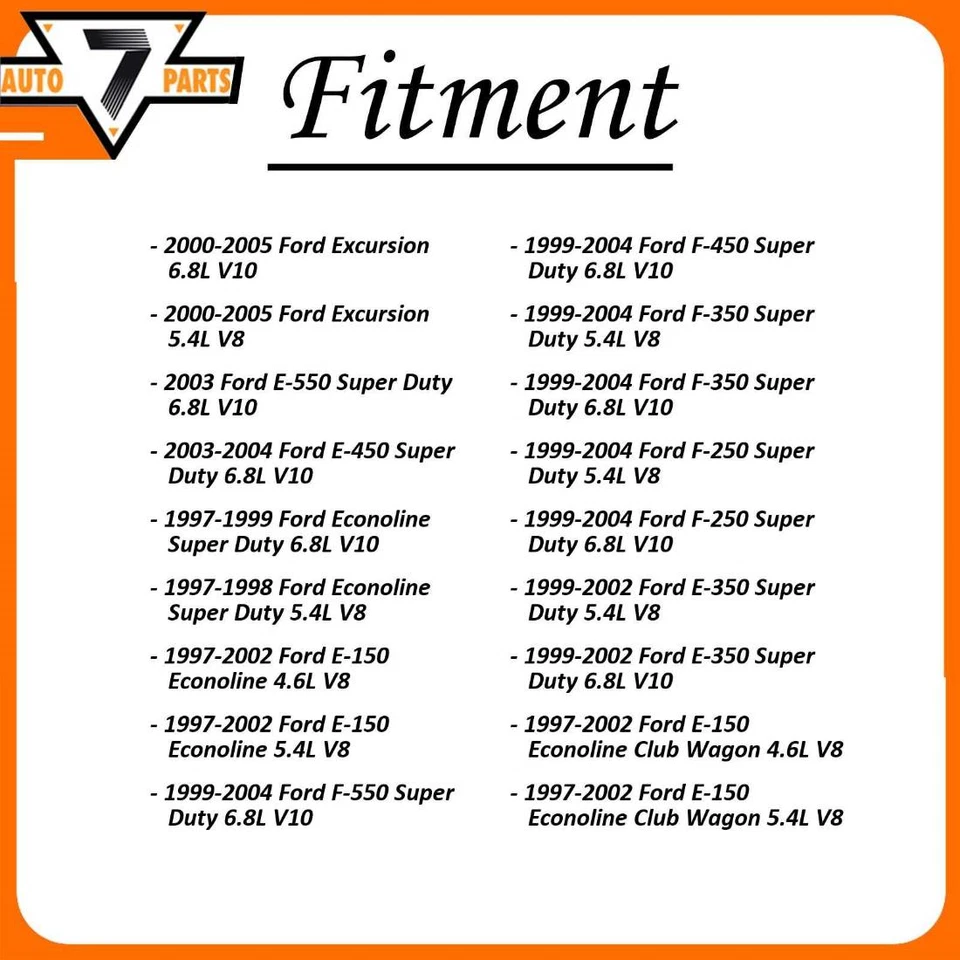 Filtro de aceite de motor filtro de aire filtro de combustible Pronto para Ford Excursion 2000 2001 Foto 2 de 4