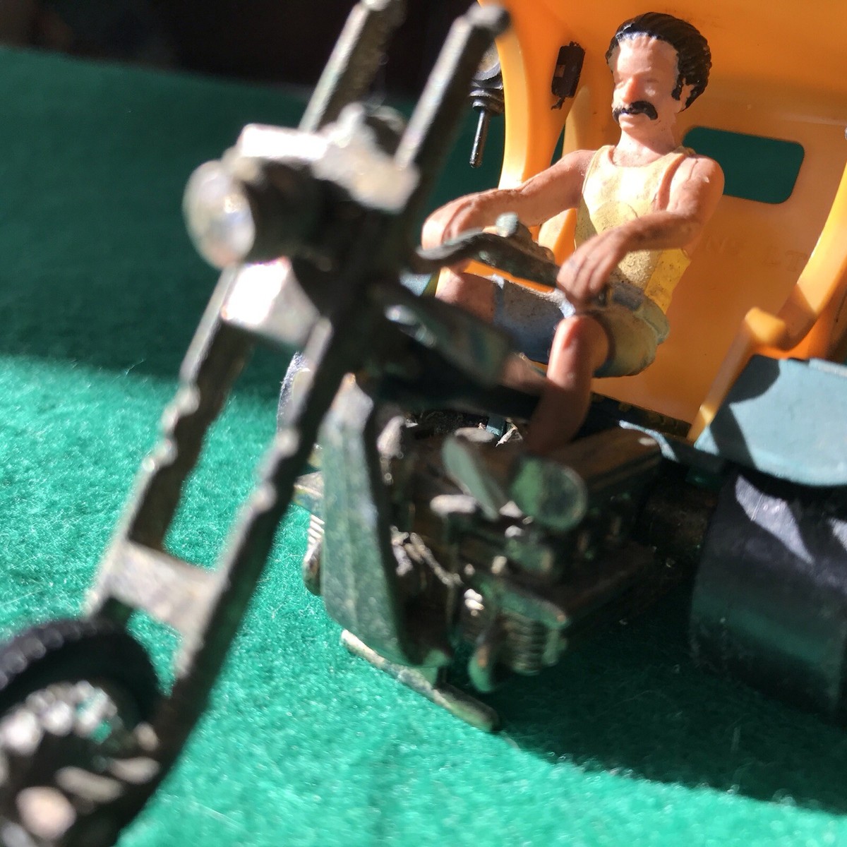 Britains Ltd Chopper Trike Vintage Diecast C/W Driver Top And