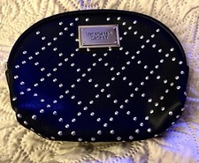 Victoria  s Secret Designer Cosmetic Studded Makeup Bag - Missing Pull  Tassel