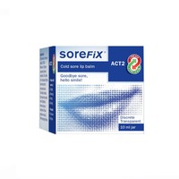 Sorefix Cold Sore Zinc Lip Balm (jar) 10ml Block Triggers And Reduce Symptoms Sorefix Cold Sore Zinc Lip Balm (jar) 10ml Block Triggers And Reduce Symptoms