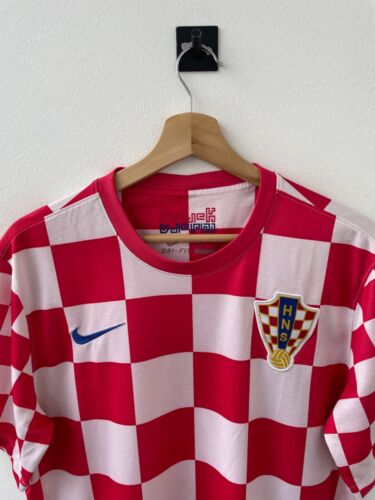 CROATIA NATIONAL TEAM 2012 HOME FOOTBALL SHIRT SOCCER JERSEY NIKE TRIKOT size M - Picture 7 of 15