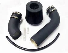 All BLACK COATED Cold Air Intake Kit & Filter For 1997-2000 Isuzu Hombre 4.3L V6