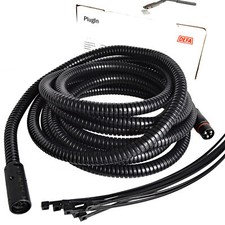 DEFA A460846 Verbindungskabel Innen Schwarz 4 meter 230V