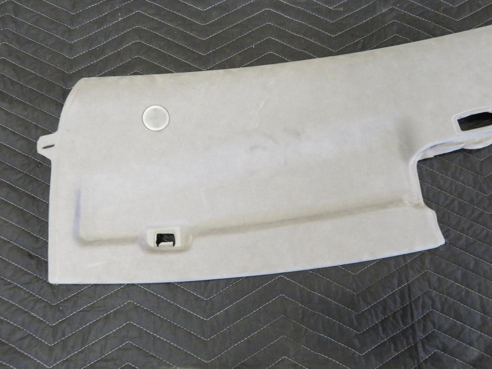 2012 ASTON MARTIN RAPIDE WINDSHIELD ROOF HEADER PANEL OEM TAN SUEDE