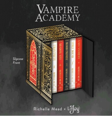 SIGNED The Vampire Academy Box Set Richelle Mead LITJOY + Art