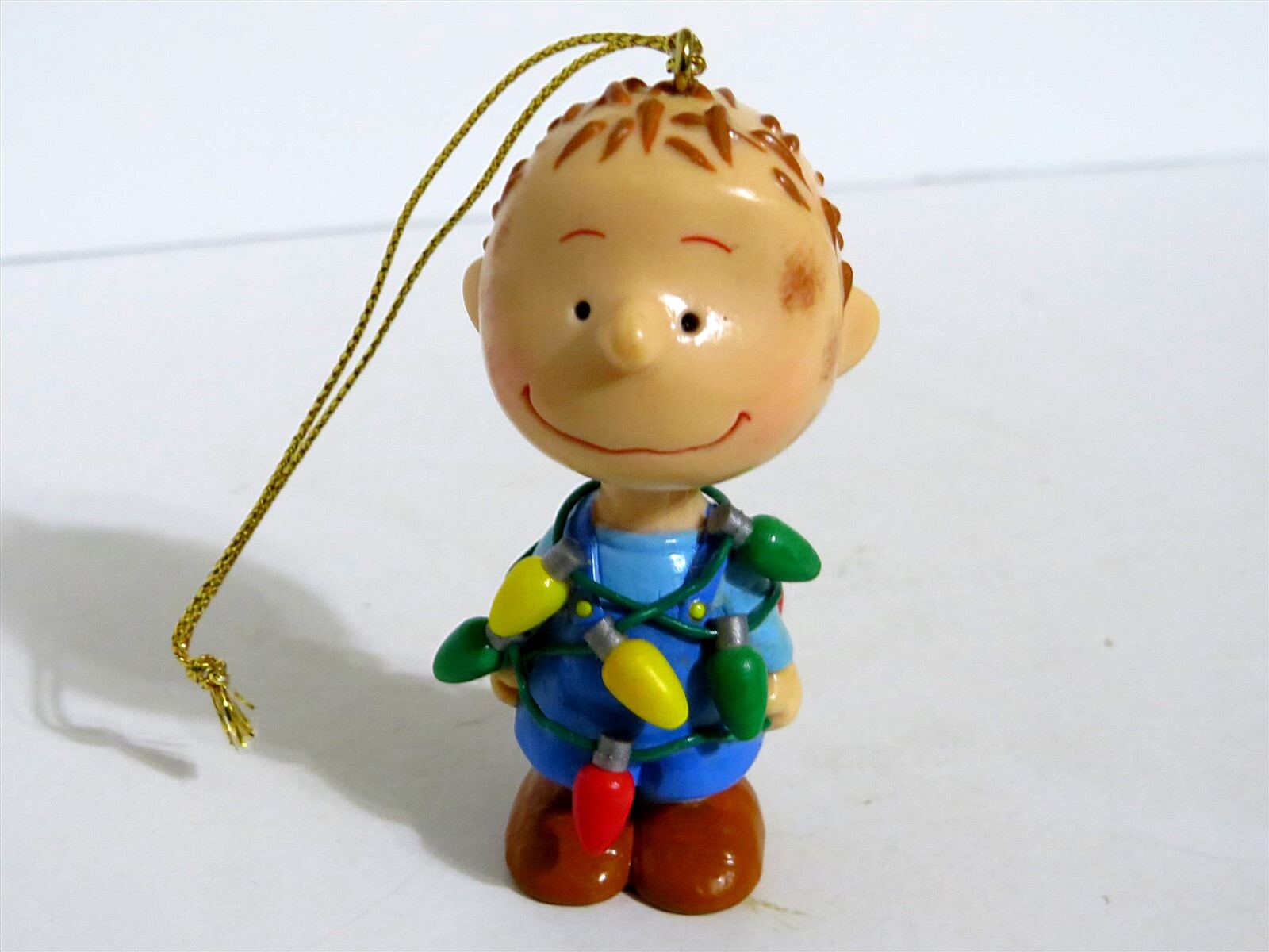SNOOPY PEANUTS CHARLIE BROWN DANBURY MINT VINTAGE CHRISTMAS ORNAMENT PIGPEN 1993