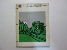 1978 80 81 82 83 Cummins Diesel Engine Operation And Maintenance Manual Us Ca