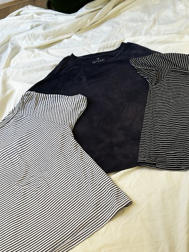 {LOT OF 3} American Eagle Soft & Sexy Ribbed Tshirts size Small/Medium - Picture 8 of 8