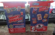 2 New 2022 Wacky Packages Minis 3D Series 3 Sealed Pack boxes 10 mini figs total