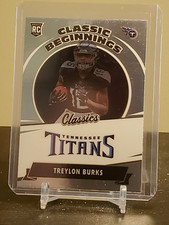 2022 Classics - TREYLON BURKS - Classic Beginnings - Chrome - Titans RC #CB-14