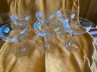 Vintage Etched Martini/Dessert/Sherbet Glasses Lot of 6  — photo 4