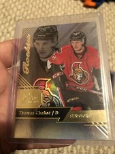 THOMAS CHABOT 2016-17 Fleer Showcase Flair Rookies #46 R0 Ottawa Senators