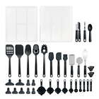 36 Piece Kitchen Gadget Set with Kitchen Cooking Utensils, , Black