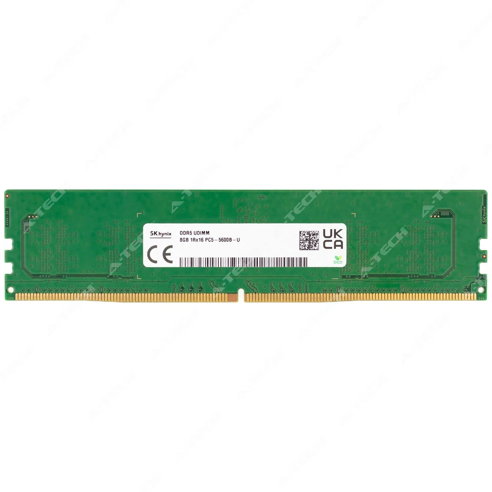 Memoria RAM de escritorio Hynix 8 GB DDR5-5600 DIMM HMCG66AGBUA081N HMCG66AGBUA084N