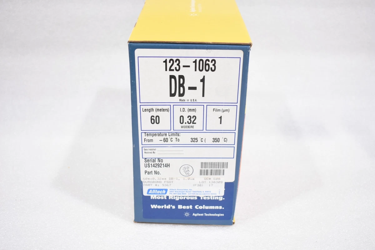 1233233 Agilent GC Column DBFFAP 30m, 56 OFF