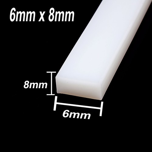 sealing strip square-shaped 4-30mm lengths 1-10m silicone strip seals waterproof - Picture 14 of 30