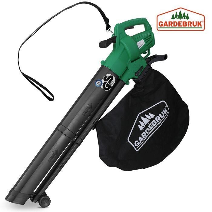 Aspirateur souffleur broyeur électrique 3000W avec sac 45L