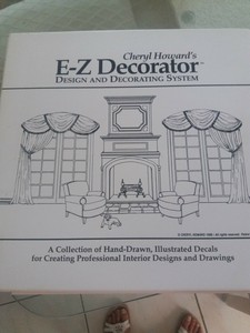 E Z Decorator Design System Furniture Room Planner System By