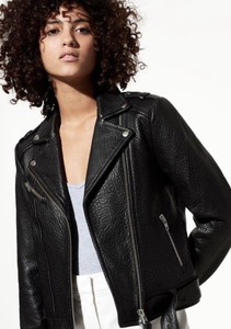 mackage pebbled leather jacket