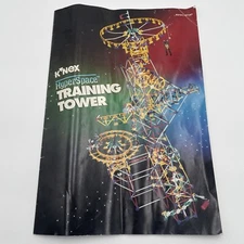 USED KNEX HyperSpace Training Tower Manual Only - No Pieces 63147 / 47147