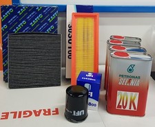 KIT TAGLIANDO LANCIA YPSILON 1.2 312 3 FILTRI UFI 4 LT OLIO SELENIA 20K DAL 2011