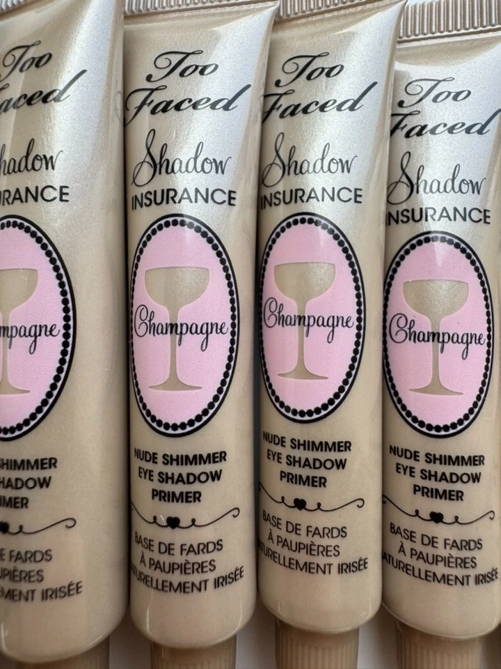 6 x Too Faced Shadow Insurance Champagne Nude Shimmer Lidschatten Primer 0,17 Oz.  - Bild 2 von 4