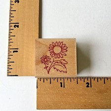 Hero Arts Rubber Stamps - Daisy Flower - NEW