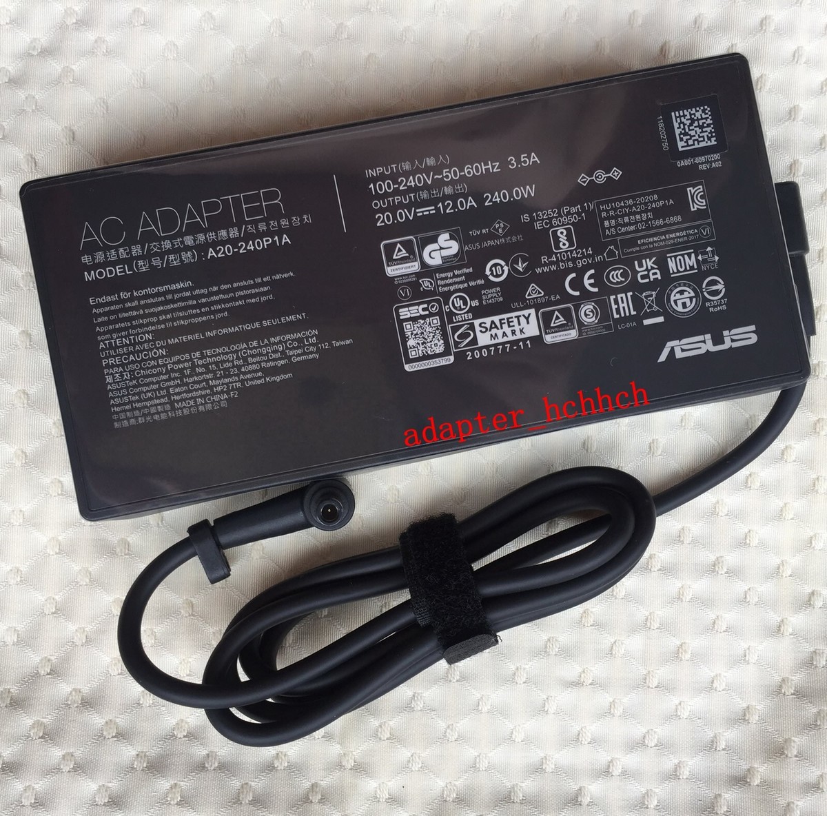 New Original ASUS ROG Zephyrus M16 GU603ZX-XS97 A24-240P1A