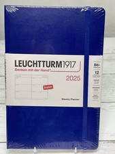 LEUCHTTURM 1917 Weekly Planner 2025 Hardcover 12Months -  B6+ Paperback "Ink"