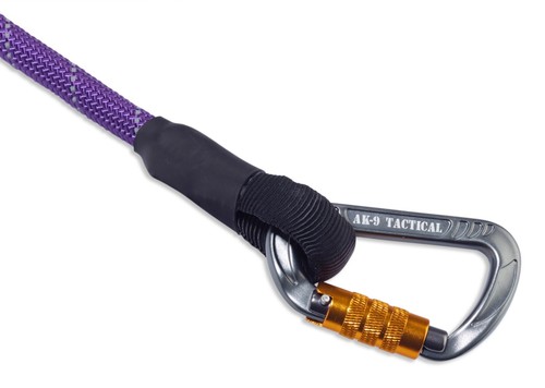 AK-9 Mosquetón Clip Plomo para Perro con Mango Acanalado Suave 120 cm Largo Bloqueo Seguro - Imagen 35 de 37