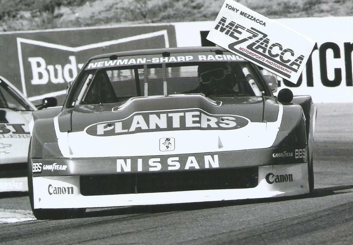 PAUL NEWMAN NEWMAN SHARP RACING NISSAN 300ZX-TURBO 87 IMSA GTO/GTU