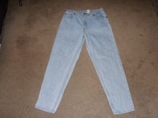 VINTAGE LEVI LEVIS RELAXED FIT TAPERED LEG WOMENS JEANS 13 S RED TAB MADE IN USA