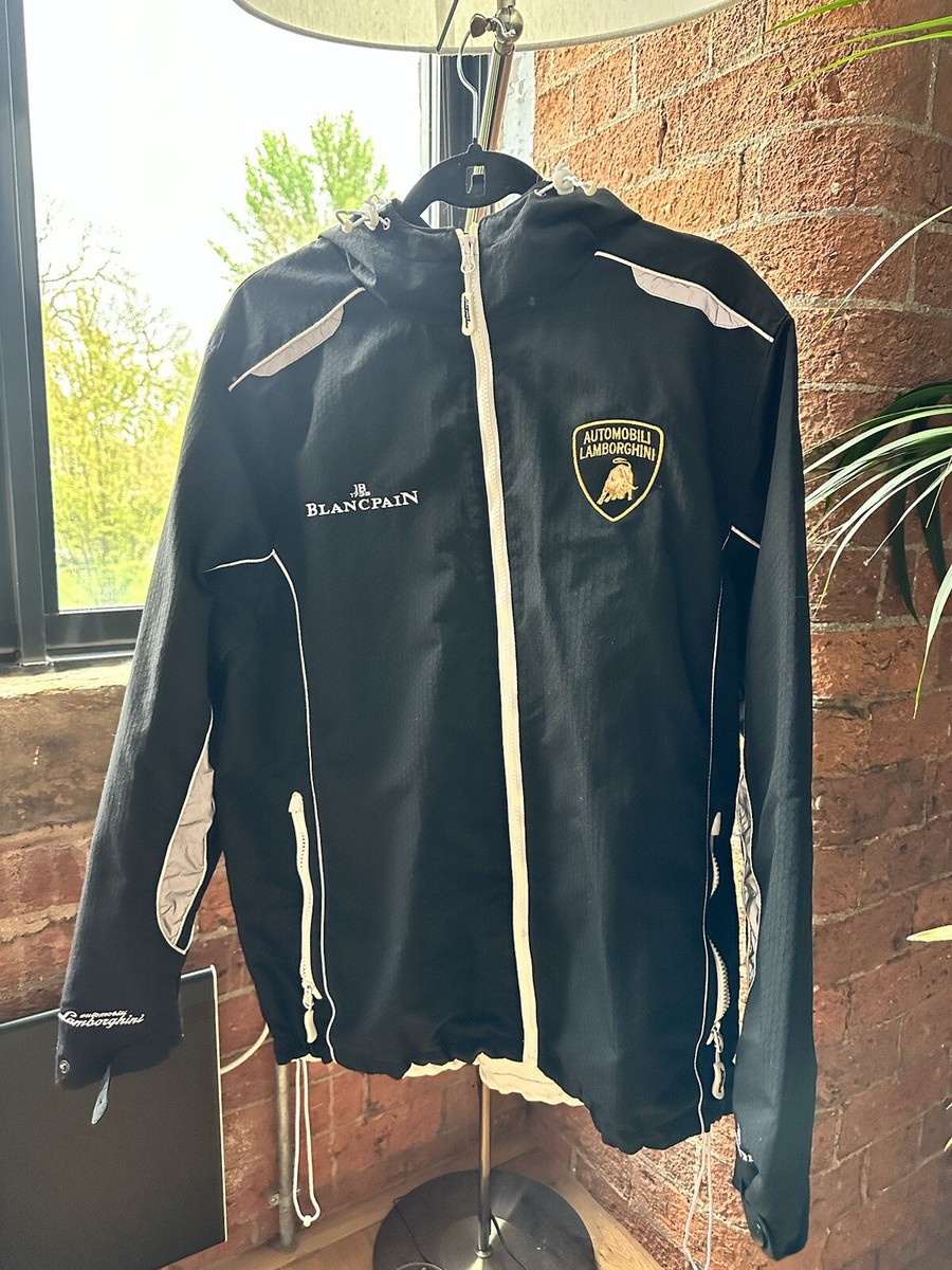 Lamborghini X JB Blancpain Hexagon Print Waterproof Jacket UK