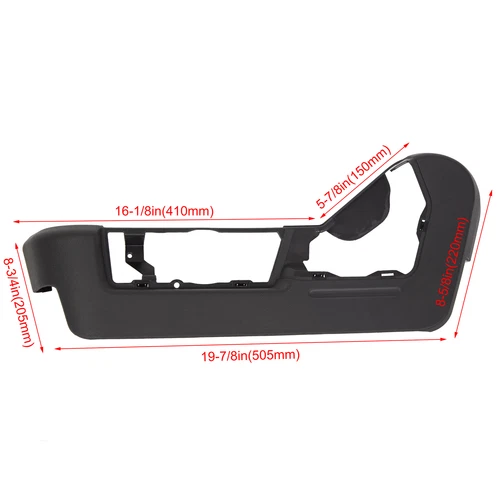 2PCS For 2009-2014 Ford F150 F-150 Seat Cover Trim Panel Bezel Left Driver Side - Picture 3 of 14
