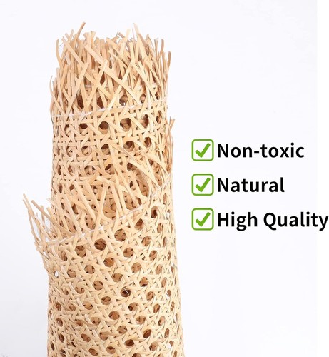14 Zoll Breite Rohr Gurtband 3,3 Fuß, Natürliches Rattan Gurtband für Caning Projekte, W... - Bild 3 von 9