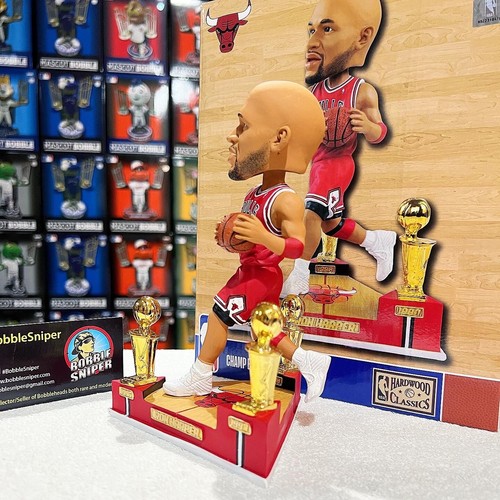 RON HARPER Chicago Bulls 3X Champion "The Last Dance" NBA #360 Bobblehead - Picture 9 of 11