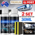 <!--F#f_0-->2PCS Car Headlight Restoration kit Fluid Repair Plastic Headlight Polish Cleaner<!--F/-->