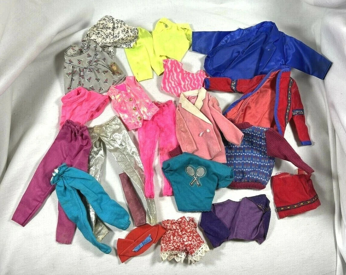 Used sales barbie clothes
