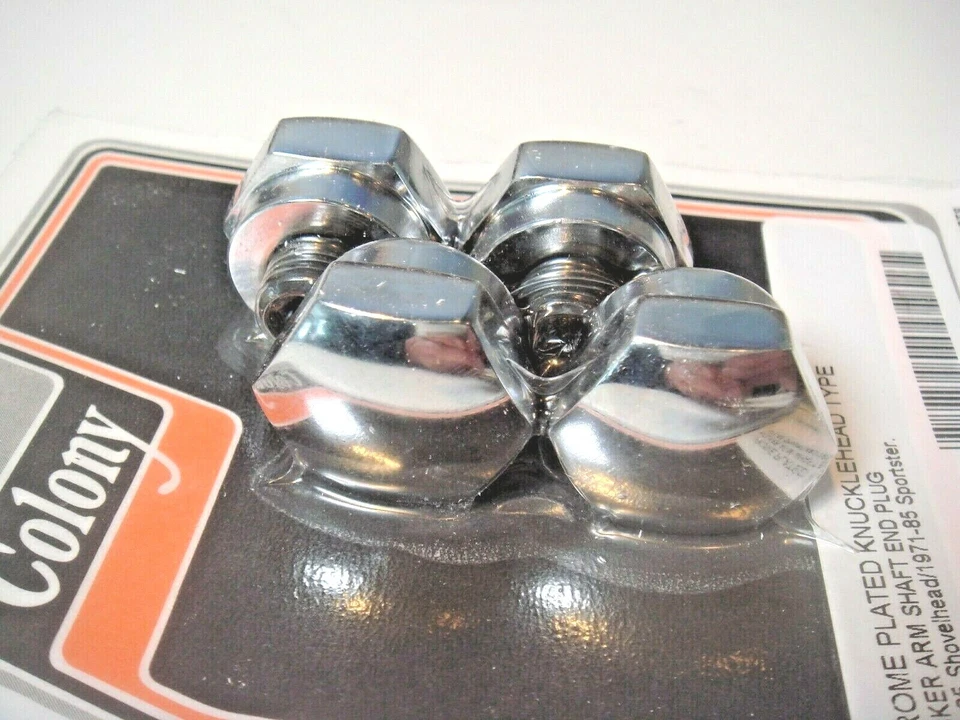 Kit de tapones de extremo de eje basculante Harley cabeza de pala nudillo colonia 7142-4 estilo bellota Q3 Foto 2 de 4