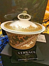 VERSACE SUGAR BOWL BAROQUE LOVE MEDUSA ROSENTHAL NEW PRESTIGE GIFT IDEA SALE