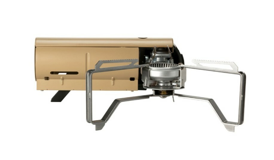 Snow Peak Home & Camp Portable Burner Stove GS-600KH Khaki