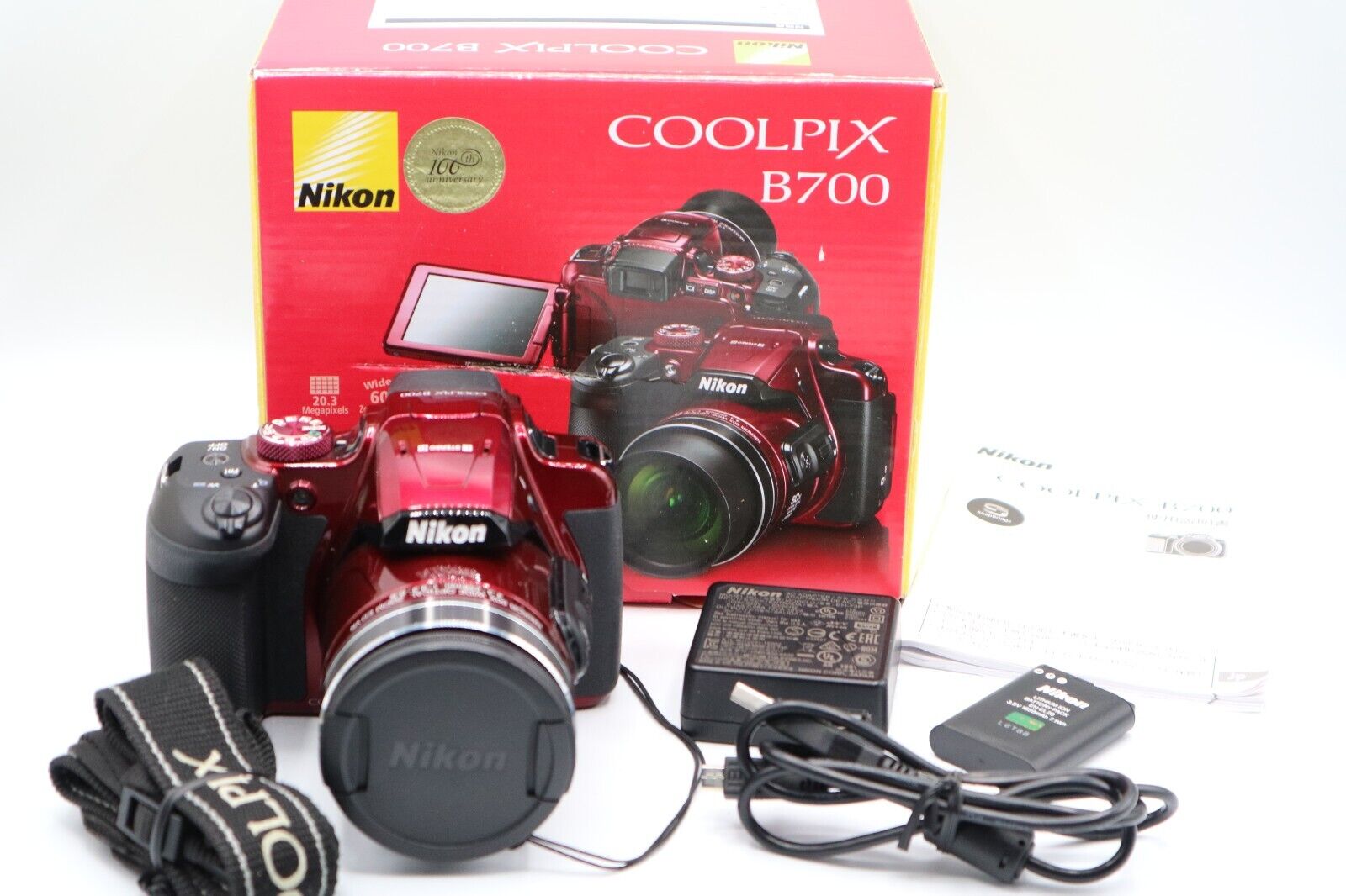 Nikon COOLPIX B700 Red Wide Zoom | eBay