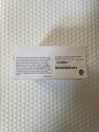 Apple AirPods Pro (2a generazione) auricolari wireless ricarica USB-C MTJV3AM/A - Foto 3 di 3