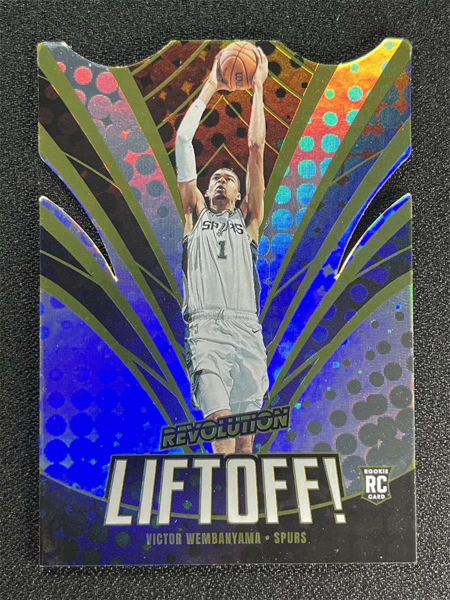 2023-24 Panini Revolution Victor Wembanyama #6 Die Cut Liftoff! Rookie RC Spurs