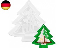 Tissting Silikonform Weihnachten Anhänger, S...