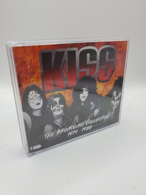 KISS The Broadcast Collection 1974-1988 4 CD Set USED