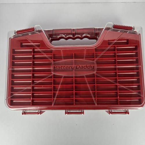 180 Battery Daddy Storage System Caddy Organizer with Case and Tester Seen On TV - Picture 7 of 10